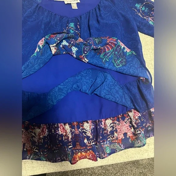 Joseph Ribkoff ruffle top - Picture 4 of 5